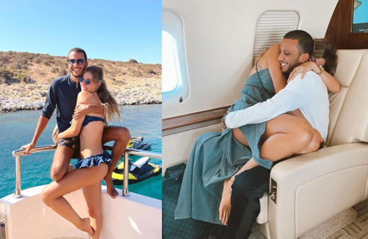 Şeyma Subaşı Mısırlı iş insanı sevgilisi Meedo ile dudak dudağa pozunu yayınladı