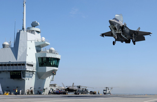 İngiltere'ye ait F-35'in Akdeniz'e düşmesi Rusya'yı harekete geçirdi