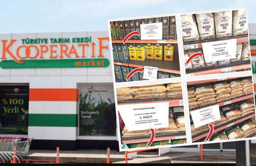 Tarım Kredi marketlerinde un, yağ ve şeker satışı sınırlandırıldı!