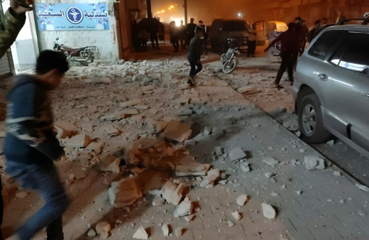 Teör örgütü YPG/PKK'nın Afrin'e füze atışı sonucu 3 sivil öldü 10 sivil yaralandı