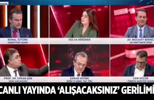 Ersan Şen ile Mücahit Birinci canlı yayında 'alışacaksınız' kavgasına girdi! Birinci'den açıklama geldi