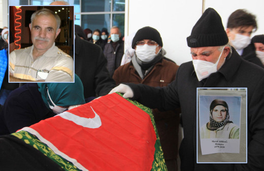 Koronavirüsten ölen kızının cenazesinde 'Bekle ben de geliyorum' diyen baba koronavirüse yenildi