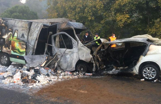 Muğla'da feci kaza: Uzman çavuş yanarak hayatını kaybetti