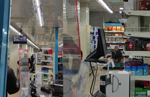 Pendik'te markette satırlı saldırgan dehşeti! Çalışanları rehin almak istedi