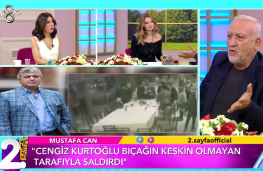 TV8 2. Sayfa'da Cengiz Kurtoğlu'nun darp ettiği Mustafa Can o geceyi anlattı