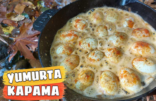 Yumurta kapama nasıl yapılır tadına bayılacaksınız!