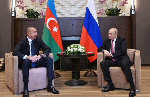 Rusya Lideri Putin ve Azerbaycan Cumhurbaşkanı Aliyev bir araya geldi