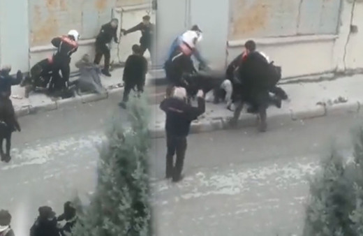 Polisler feci şekilde dövdü cep telefonuna kaydedilen görüntüler infial uyandırdı