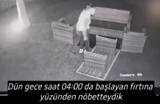 Lodos fırtınası Hayko Cepkin'i de vurdu! Gece yarısı eşya kurtarma operasyonu