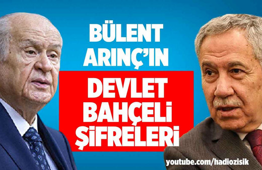 Bülent Arınç mı dışarıdan yoksa Devlet Bahçeli mi?