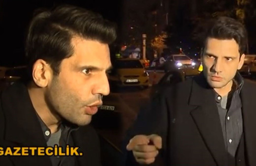 KANAL D Yargı'nın Ilgaz'ı Kaan Urgancıoğlu alkollü gecesinde muhabirlerle birbirine girdi