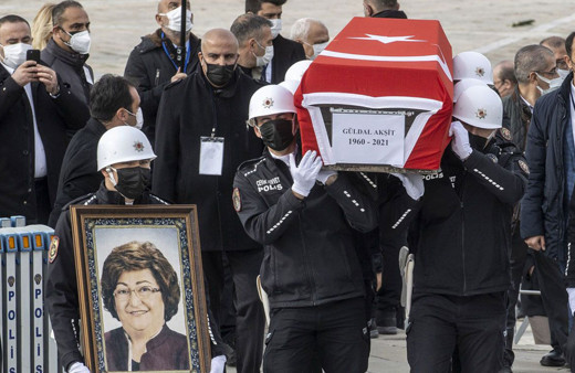 Güldal Akşit son yolculuğuna uğurlandı! Önce Meclis'te sonra Kocatepe'de tören yapıldı