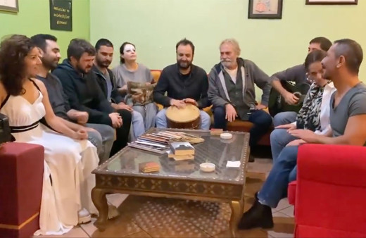 Haluk Bilginer'den olay Cübbeli Ahmet Hoca taklidi! Öp beni, yut beni, yala beni, şap beni, şup beni...