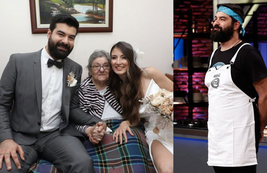 Masterchef Araz kiminle evli eşi Ecem Aknam kimdir boyu kaç?