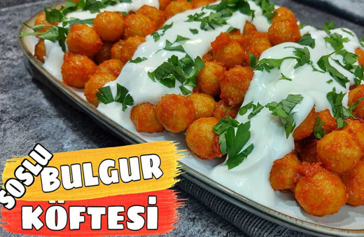 Yoğurtlu bulgur köftesi nasıl yapılır şahane lezzet!