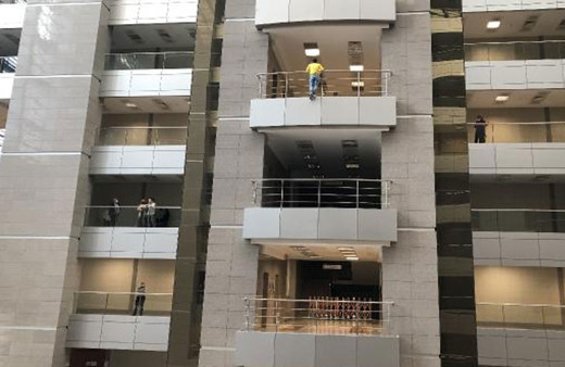 Çağlayan'daki İstanbul Adalet Sarayı’nda intihar girişimi! Eşi terk etmiş!