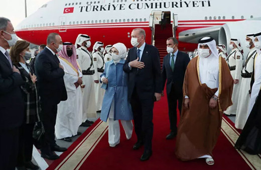 Cumhurbaşkanı Recep Tayyip Erdoğan, Katar’da