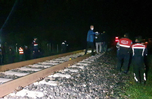 Aydın'da trenin çarptığı kişi hayatını kaybetti