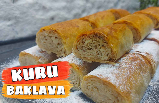 Kuru baklava nasıl yapılır bu tarife bayılacaksınız!
