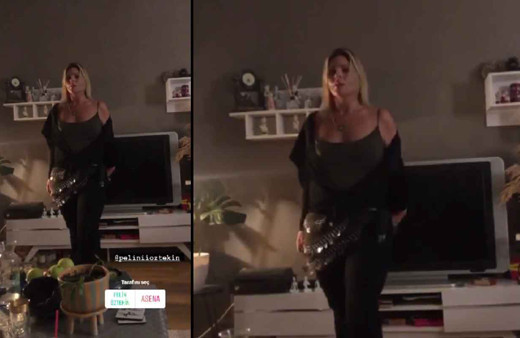 Pelin Öztekin'den oryantal şov! Kurtlarını böyle döktü