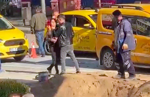 Isparta'da sokak ortasında kadına dehşeti yaşattı! Kalabalığa aldırmadı