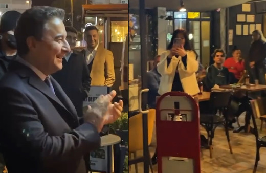 Ali Babacan barda eğlenenlere selam çaktı! Davet edilince bakın ne yaptı