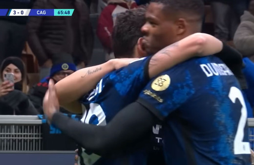 Hakan Çalhanoğlu'ndan muhteşem gol İnter farklı kazandı