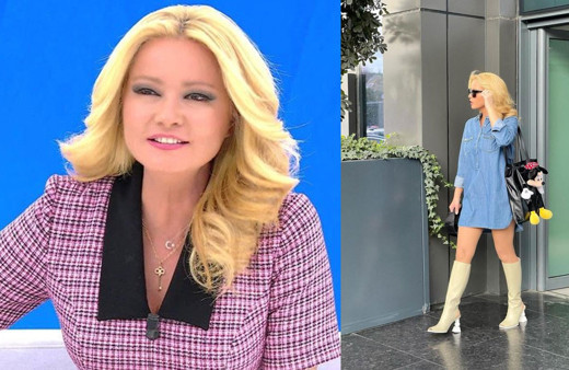 Müge Anlı sırrını açıkladı! Meğer bundan dolayı hep elbise giyiyormuş...