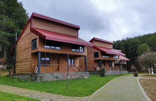 Bursa'da yayladaki bungalov evlerin yılbaşı rezervasyonları aylar öncesinden doldu