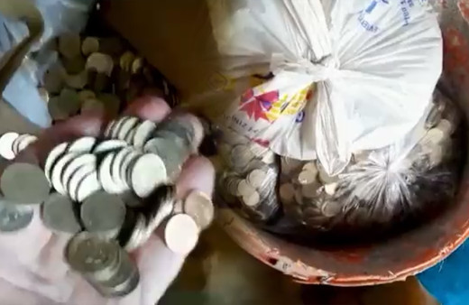 2500 TL madeni para bakın hurdacıda kaç TL! Twitter bu videoyu konuşuyor