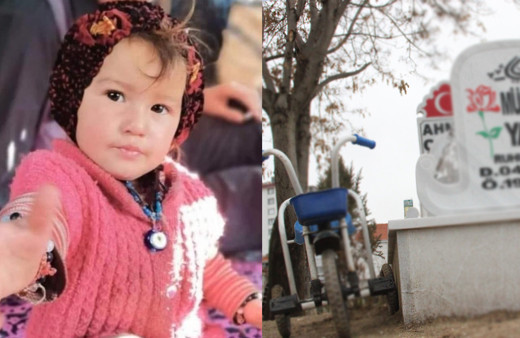 Müslüme'nin mezarına yürek dayanmaz! Hayırsever mermerci böyle tasarladı