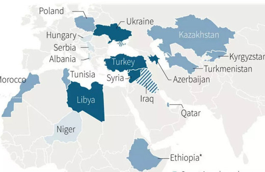 Fransız ajansından skandal Türkiye haritası! Ayrıntı büyük tepki çekti