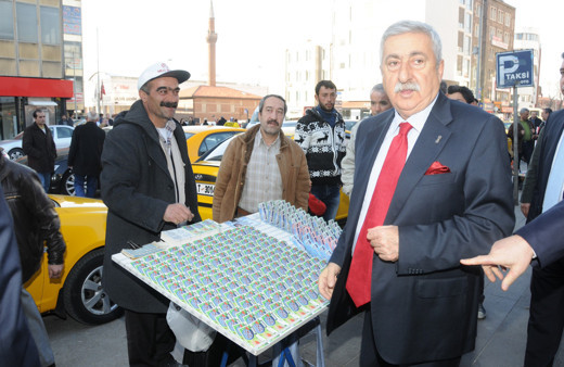 TESK Başkanı Bendevi Palandöken Milli Piyango bileti alacakları uyardı