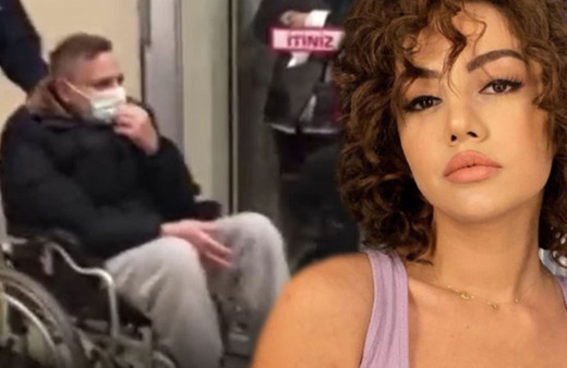 Ece Ronay ile davalık olan Mehmet Ali Erbil tekerlekli sandalye ile adliyede!