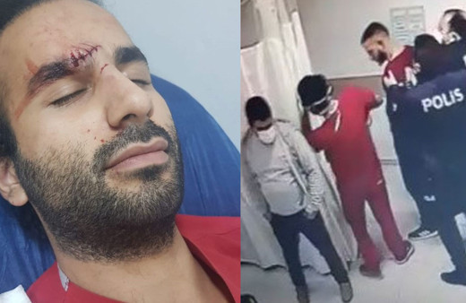 Aydın'da alkollü olarak geldiği hastanede doktora saldırdı! Kafa atıp kafasını yardı