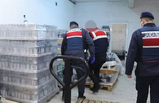 Bursa'da dev sahte içki operasyonu! Tüm şehirlere göndermişler