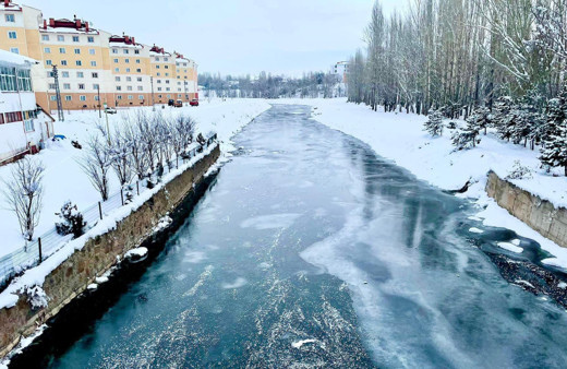 Sivas sıfırın altında 26,6 dereceyle Türkiye'nin en soğuk ili oldu