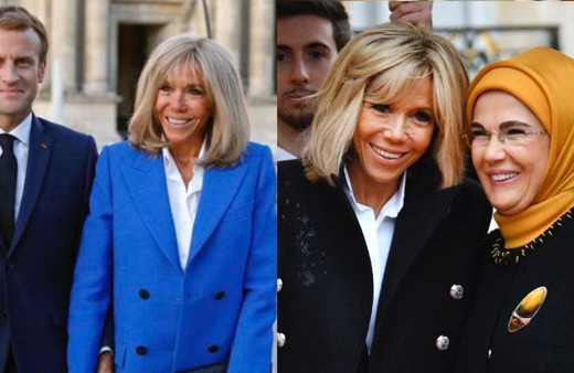 Fransa Cumhurbaşkanı Macron'un eşi erkek doğdu iddiası