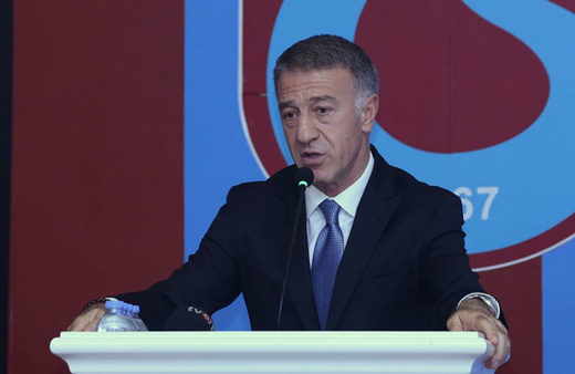 Trabzonspor Başkanı Ahmet Ağaoğlu'ndan taraftara silah uyarısı!