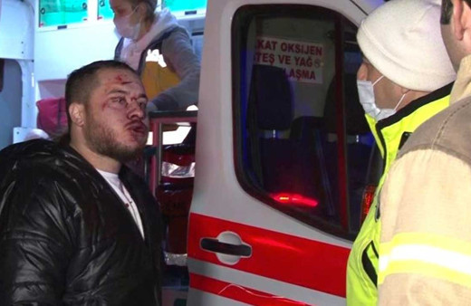 Çekmeköy’de kazada yaralanan yolcu: Çek kanka güzel çek