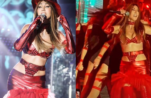 Hande Yener'in cesur kıyafeti sosyal medyayı salladı! Önü de arkası da fena...