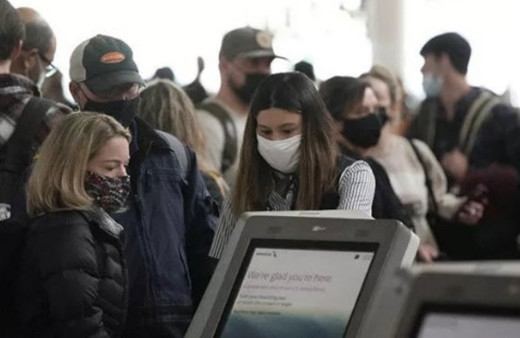 ABD'de Omicron alarmı: 740 uçuş daha iptal edildi