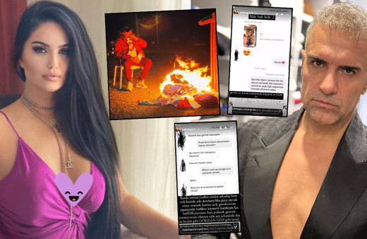 Berdan Mardini'yi aldatan eşi Fatoş Yelliler'in evli erkeklerle mesajları ifşa oldu