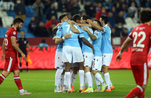 Boluspor'u tek golle geçen Trabzonspor kupada tur atladı