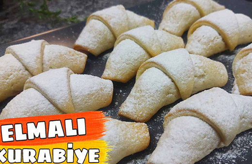 Elmalı kurabiye nasıl yapılır bu tarife bayılacaksınız!