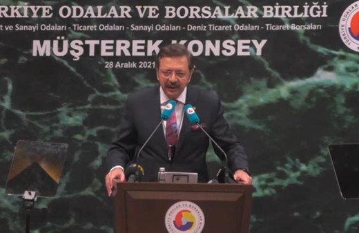 TOBB Başkanı Rıfat Hisarcıklıoğlu, yüzde 35 kredi faizi uygulayan bankalara isyan etti