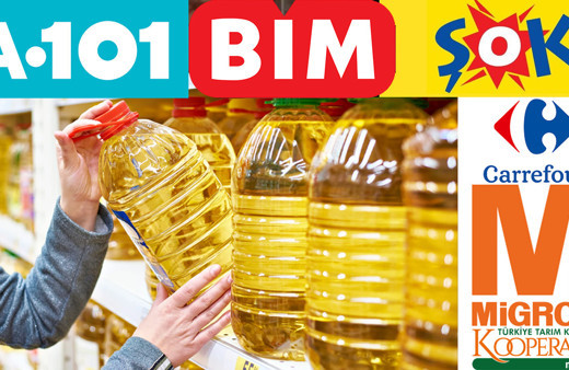 Marketler ayçiçek yağı fiyatını indirdi 5 litrelik yağın A101 Bim Şok CarrefourSA Migros fiyatları...