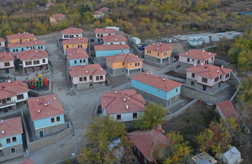 Malatya'da deprem konutlarında vatandaşların yüzü gülüyor