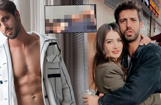 Yataktan çıplak pozunu paylaşıp sildi! Serkay Tütüncü Twitter'ın diline düştü: 'Burcu Özberk'le öpüştü' denmişti