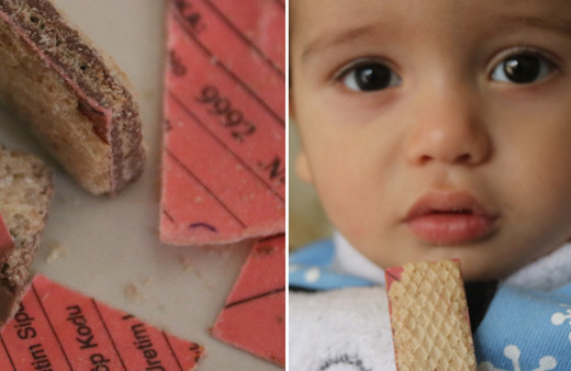 Diyarbakır'da 10 aylık bebek ölümden döndü! Eti Hoşbeş'in içinden kağıtlar çıktı